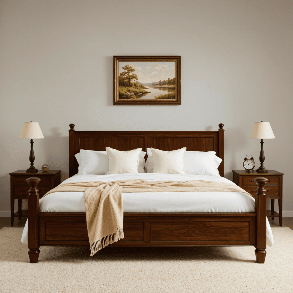 product photography of bedroom furniture
