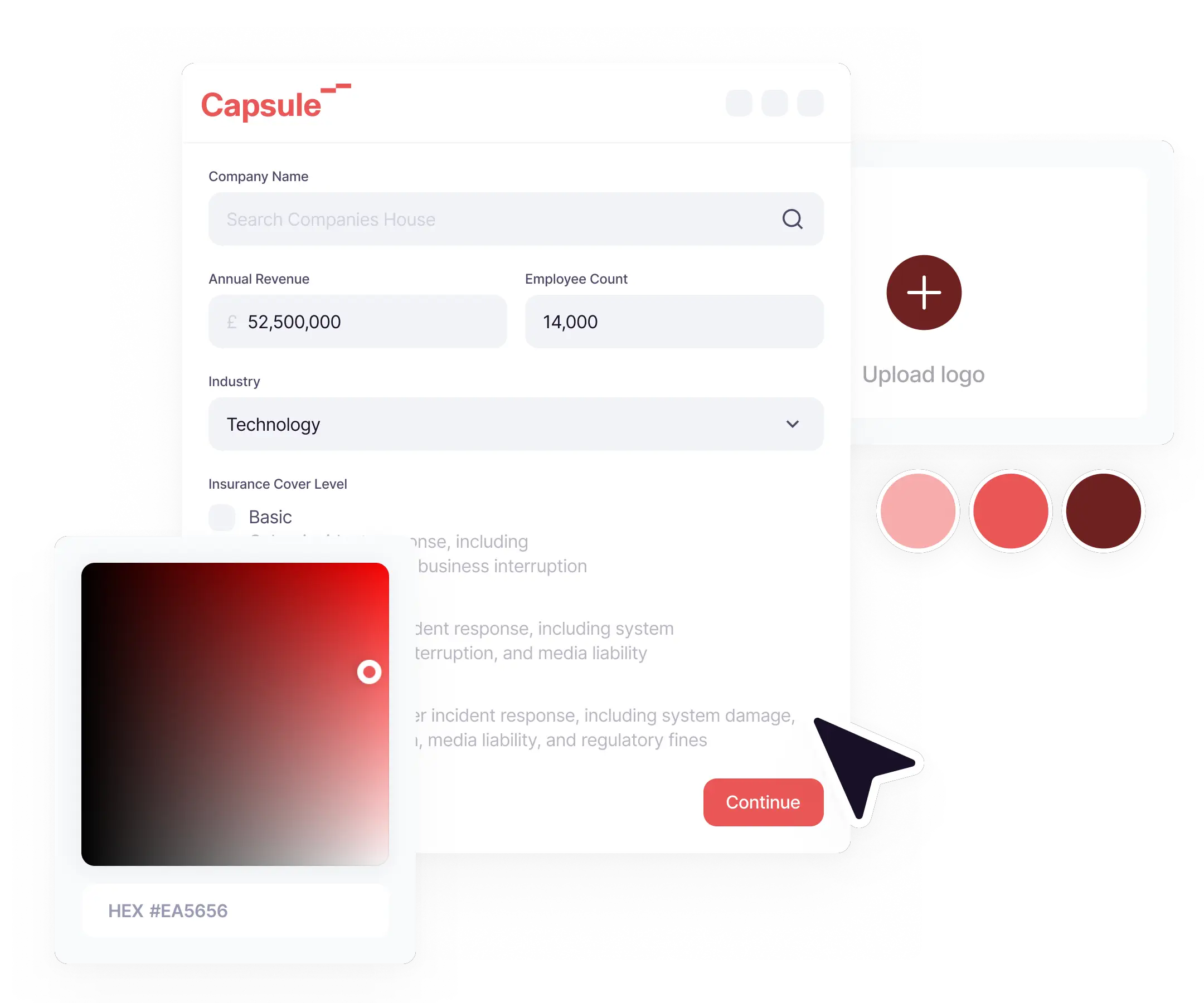 a lamb logo on a black background