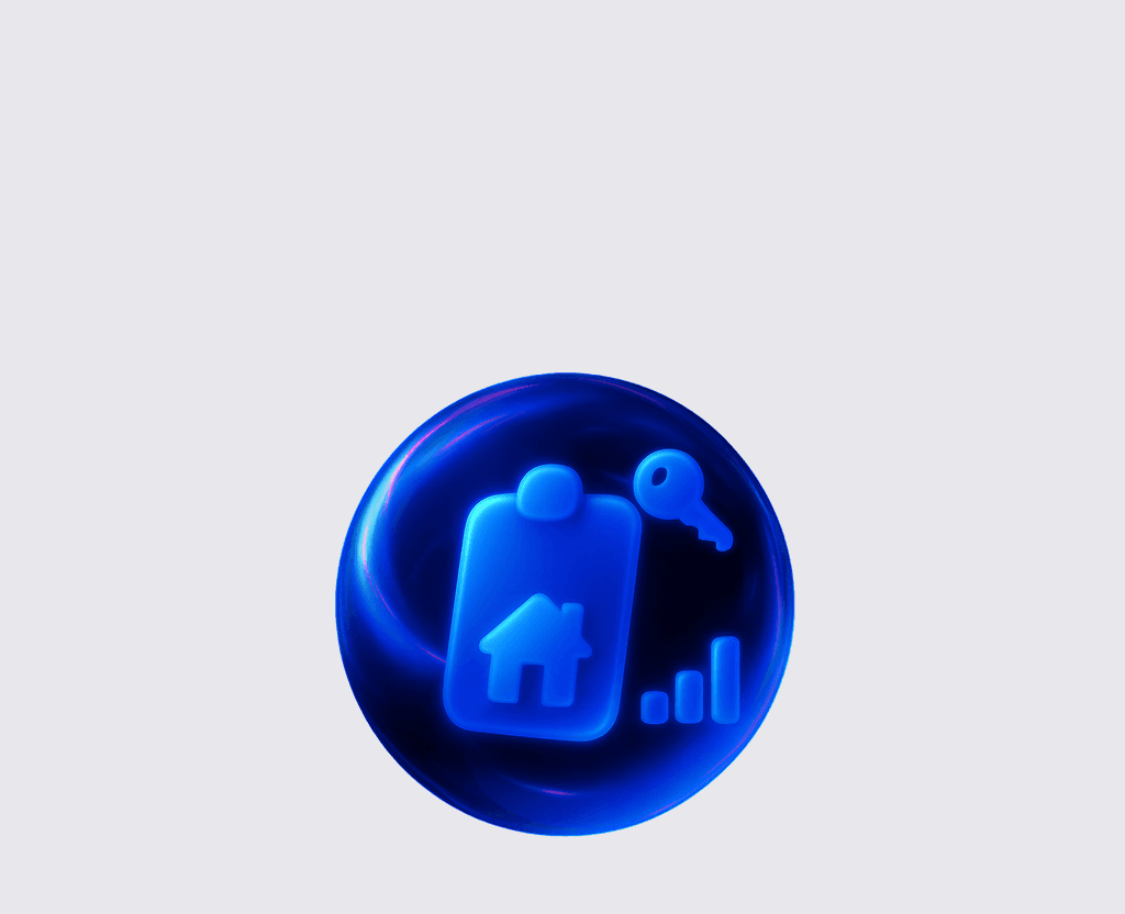 Lease Management 3D Image.