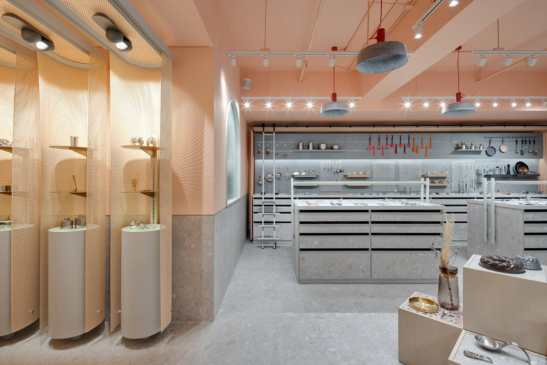 Green glass-metallic background with statistic cards