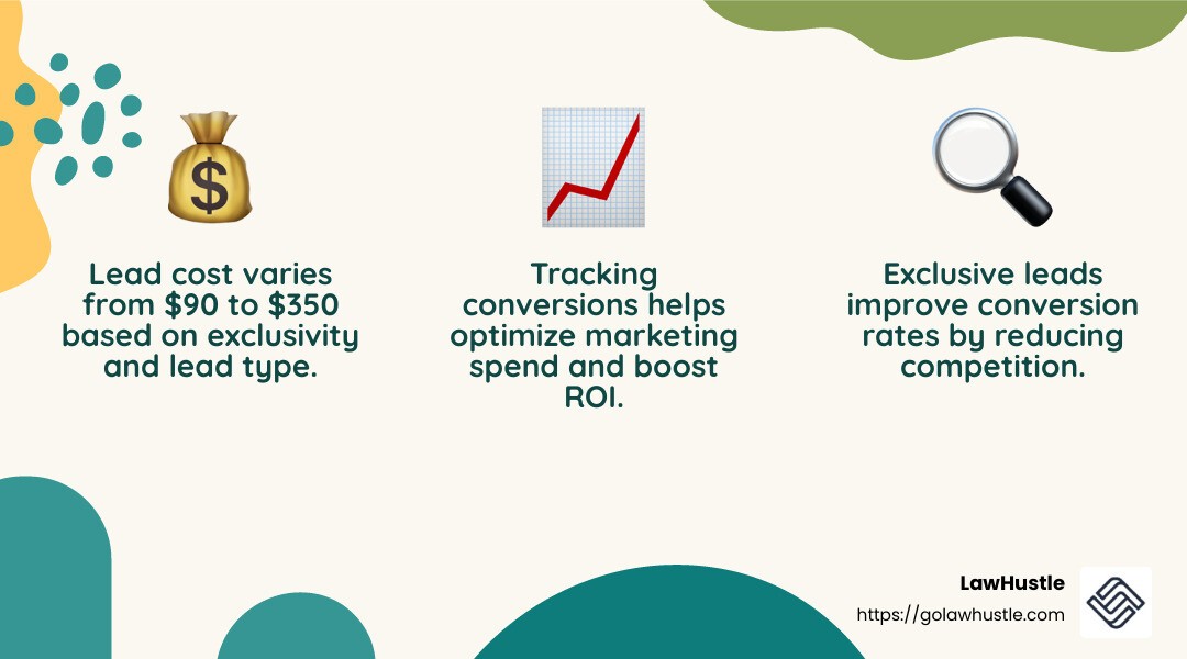 Understanding the cost and value of bankruptcy attorney leads is crucial for optimizing marketing investments. - bankruptcy attorney leads infographic 3_facts_emoji_nature