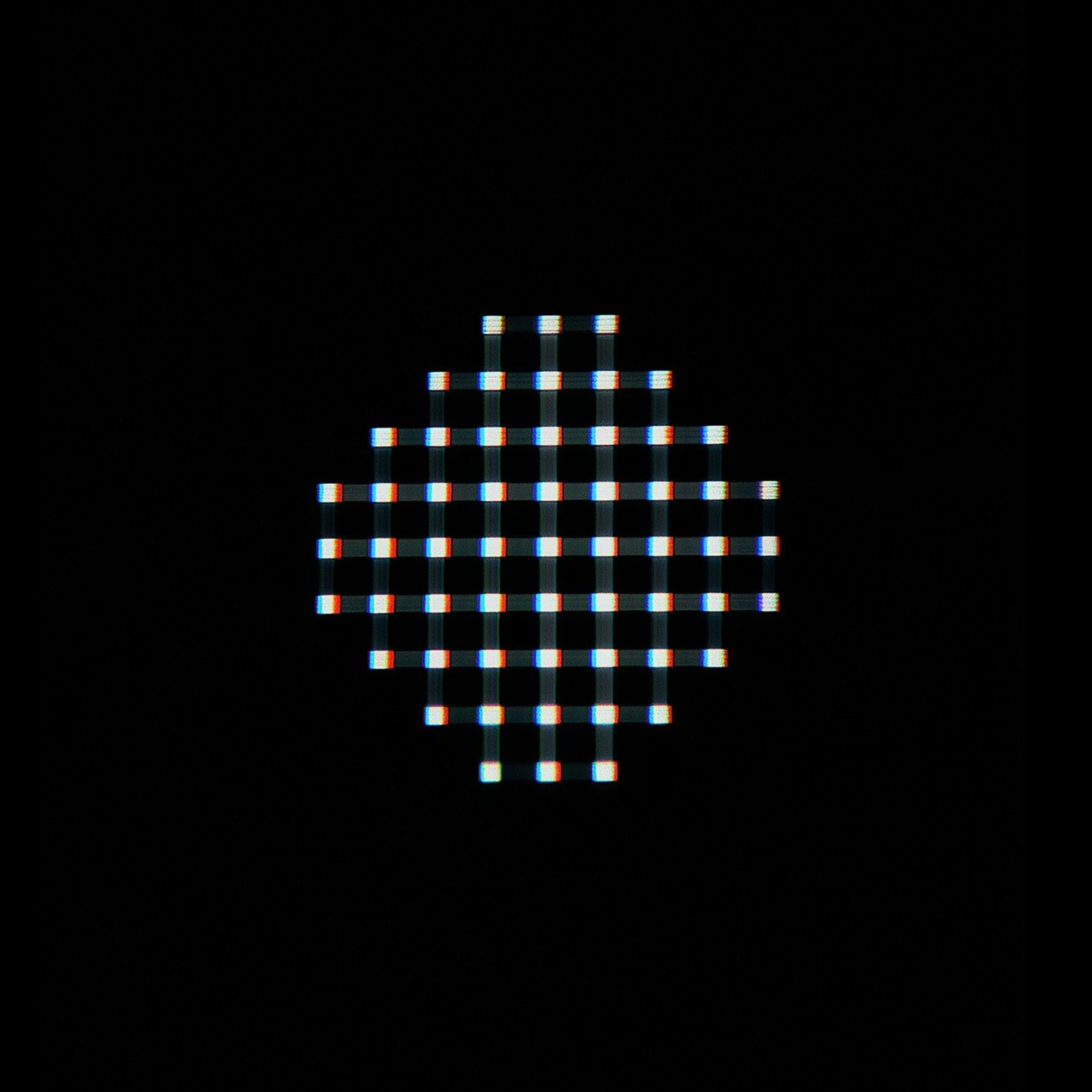Glitch Diamond Pattern