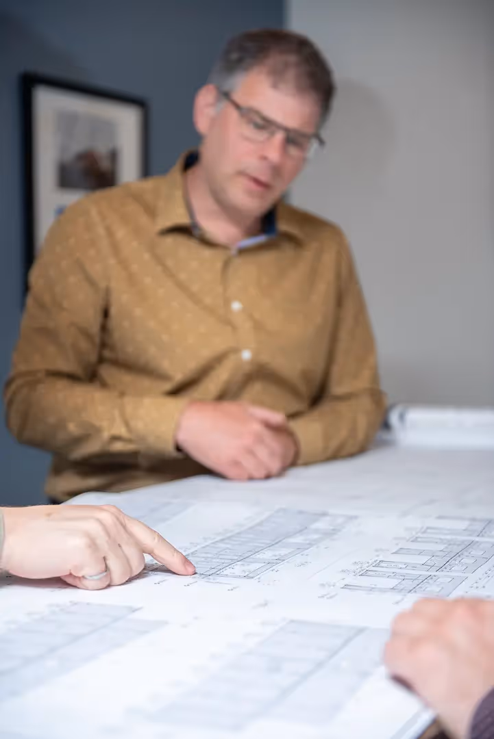 Kerkhoff Engineering brand photography featuring people in a professional setting project feature