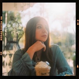 aesthetic human portrait
