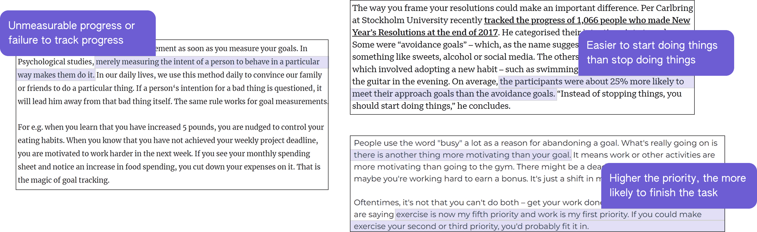 Desk Research: Habits