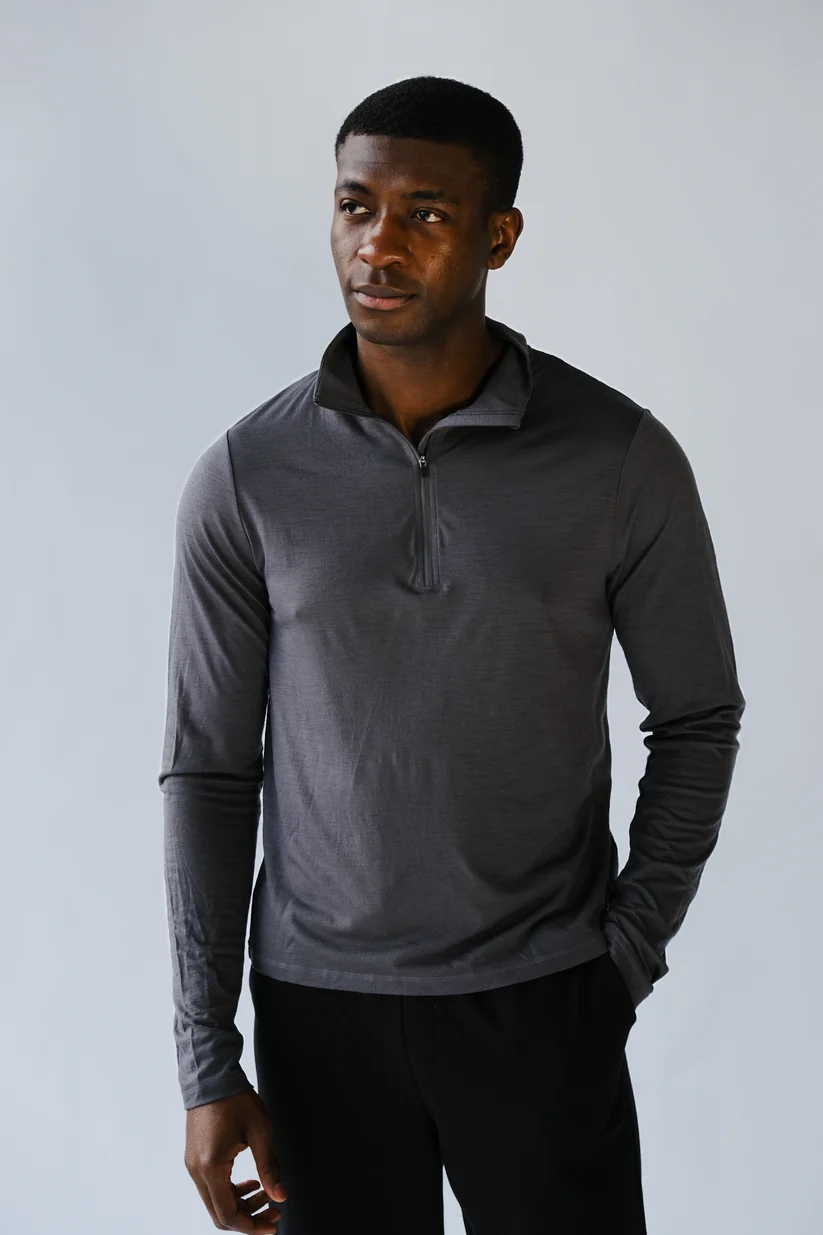 Miler Running Dirt Running Cropped Tank in black