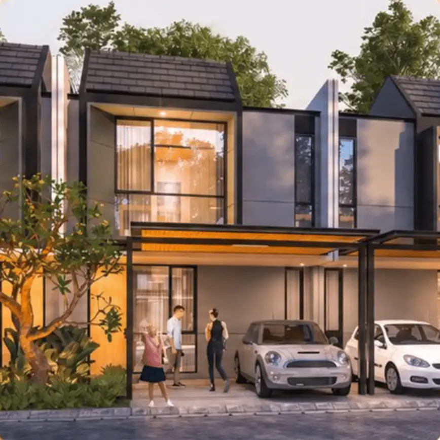 Fasad Rumah Amega Westparc The Six 632 Lite
