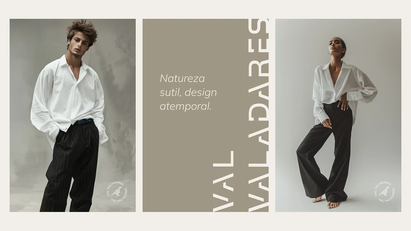 Projeto de identidade visual para Val Valadares