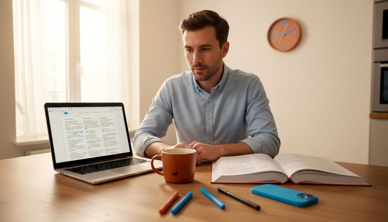 Product manager reviewing glossary for consistency