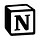 notion logo logo.dev