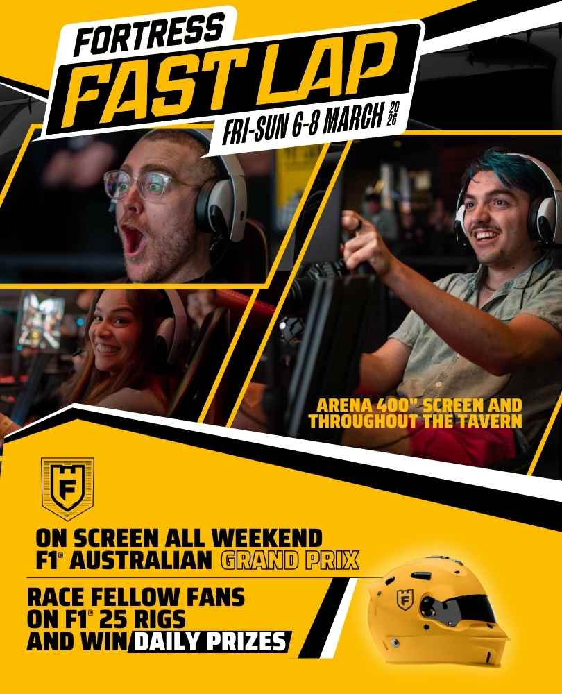 People Sim Racing at Fortress F2 weekend