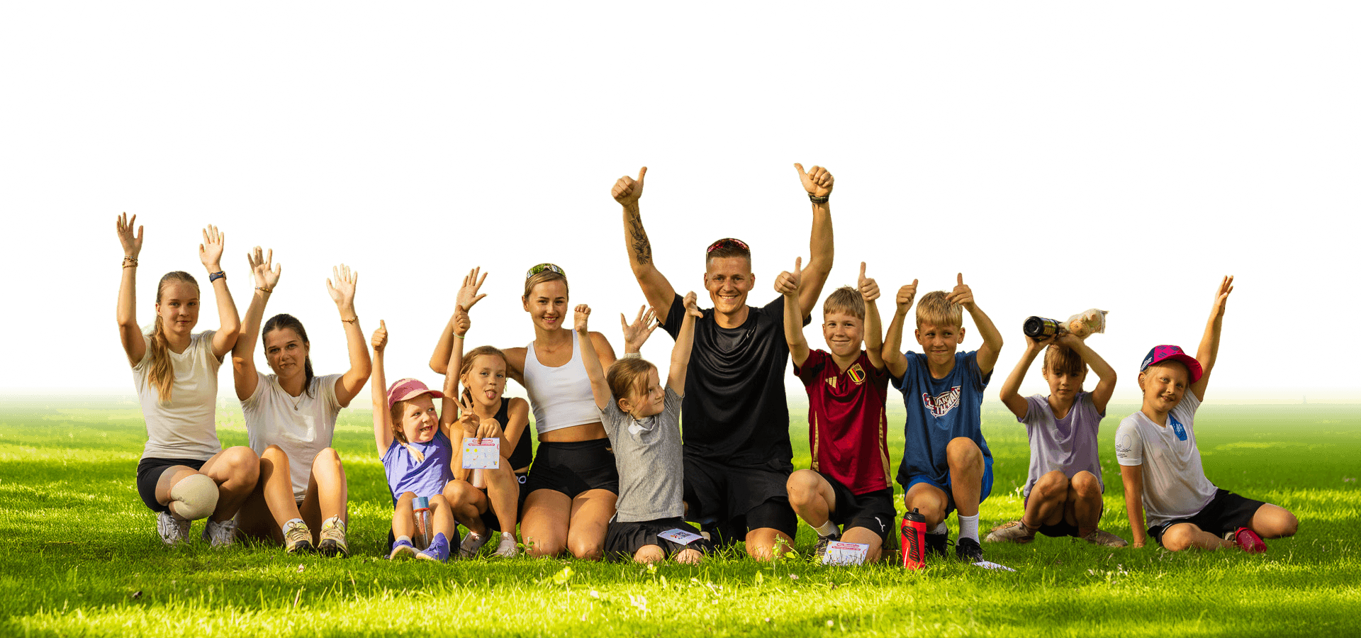 Lapsed Liikuma treeninggrupp Tartus Tähtvere spordipargis