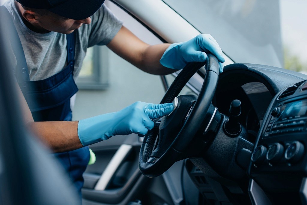 interior car detailing
