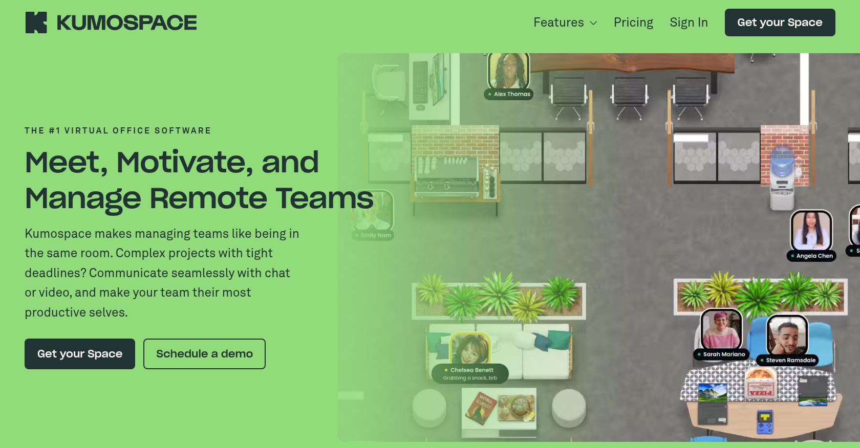 Kumospace Screenshot