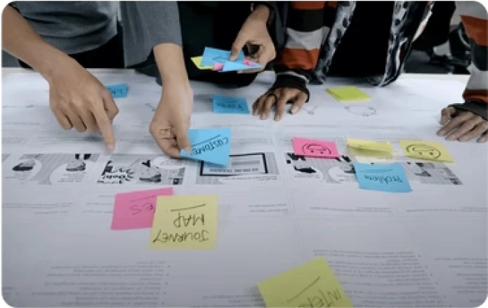 Man working with Emotiv wellness