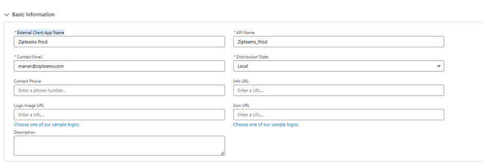 Zipteams Salesforce Setup