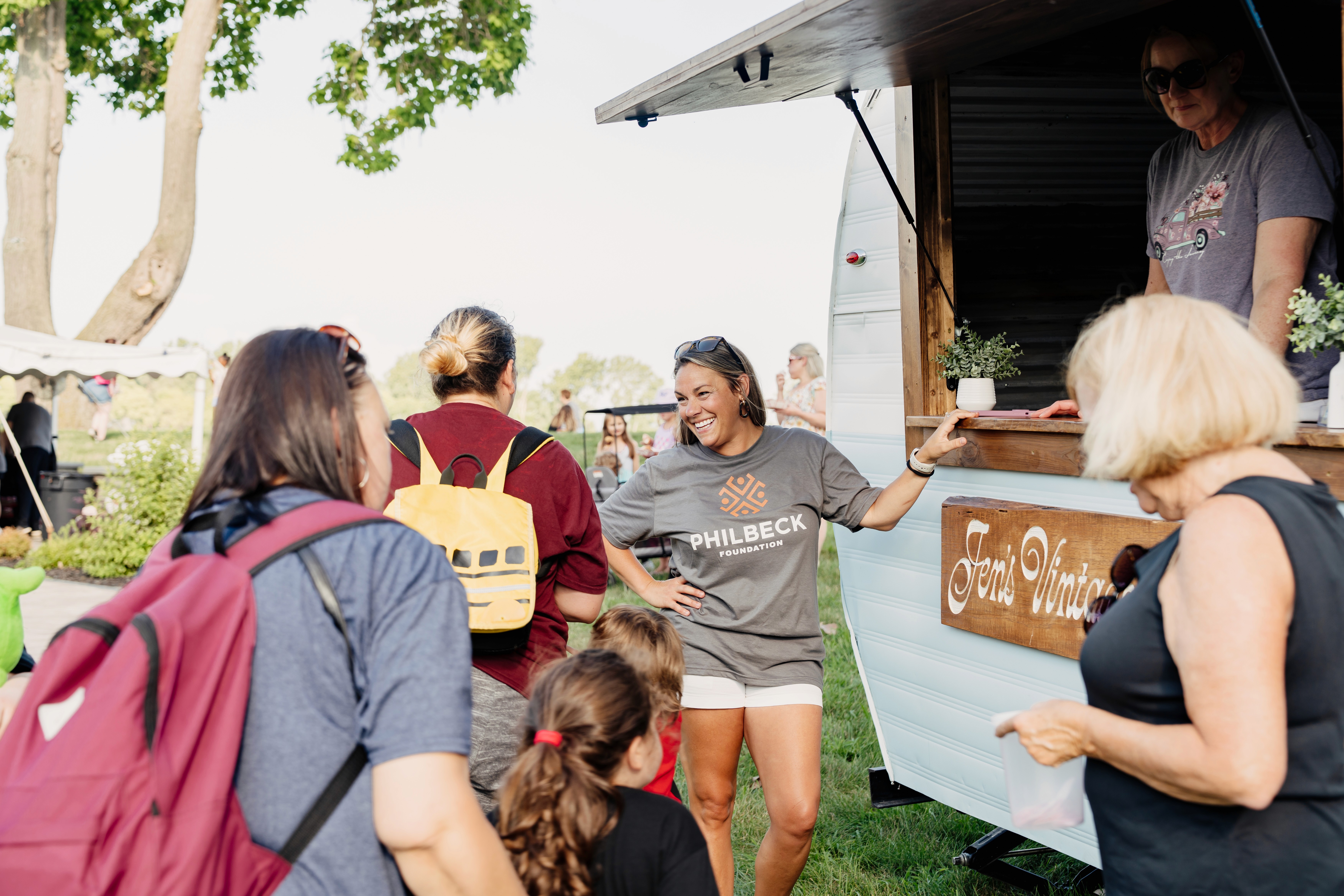 five toddlers near the window