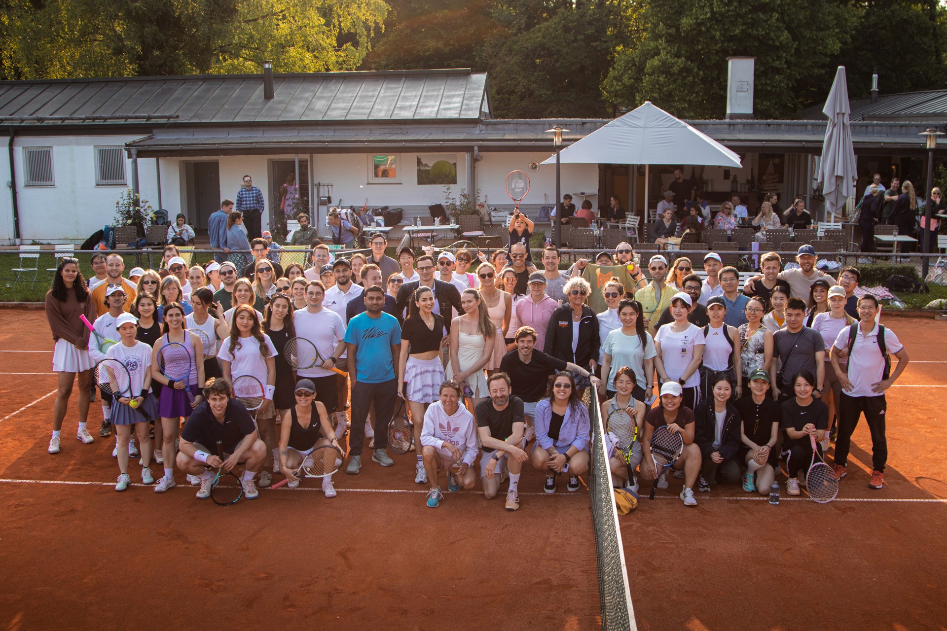 Tennismeisterei Tennis Community Gruppenbild