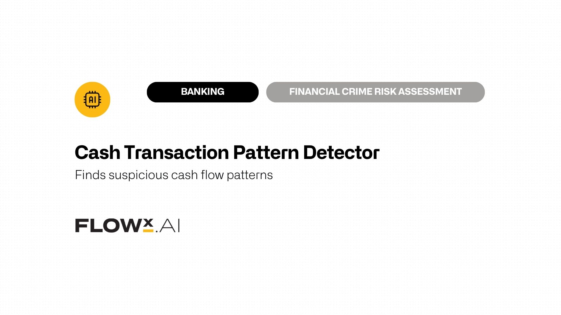 Cash Transaction Pattern Detector