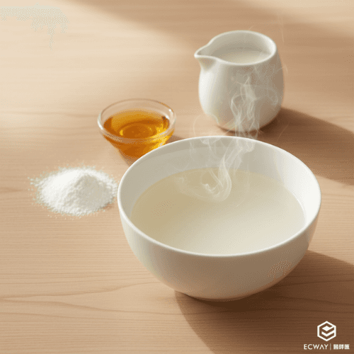 白及牛奶