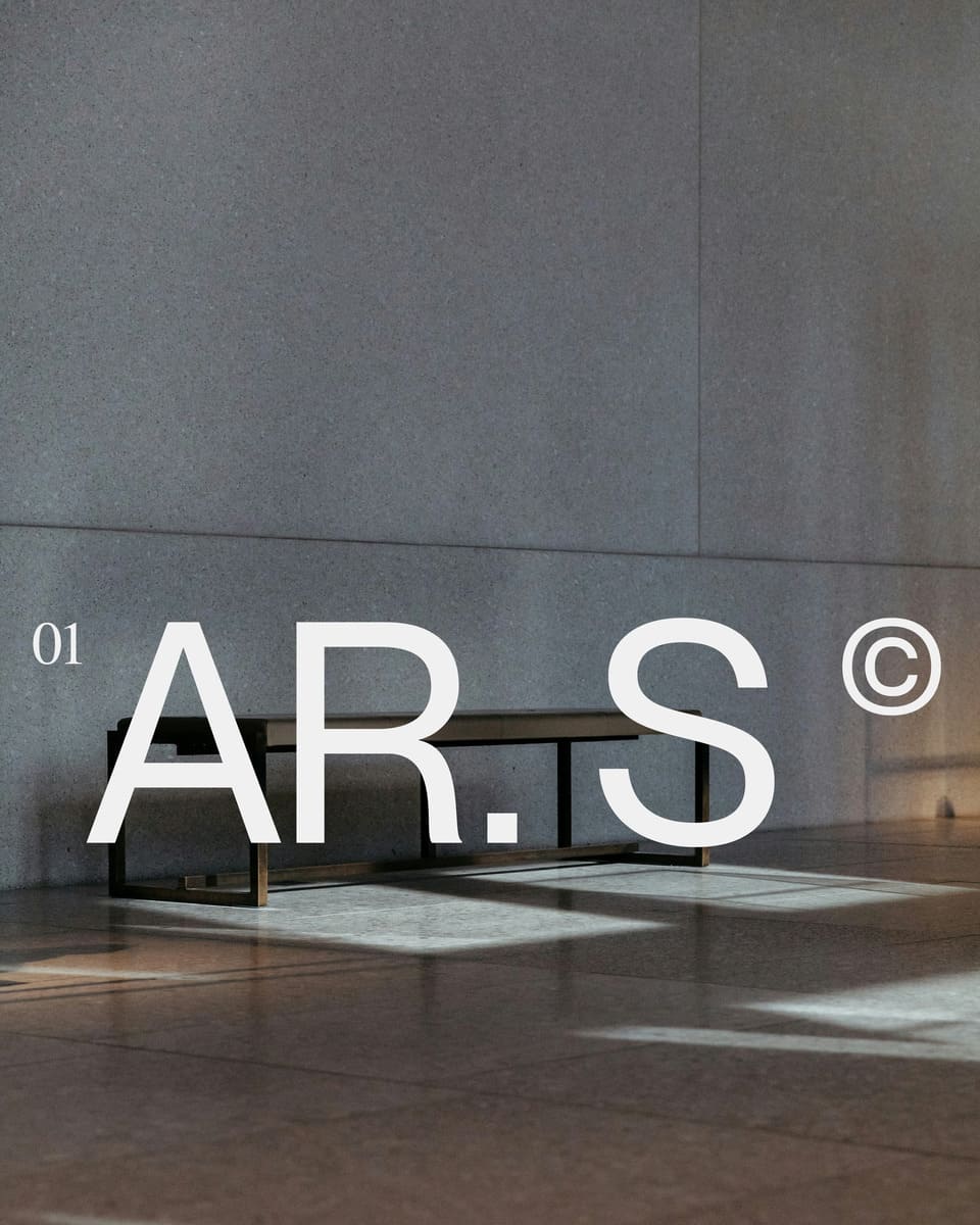 AR.S logo against a photo of an interior space.