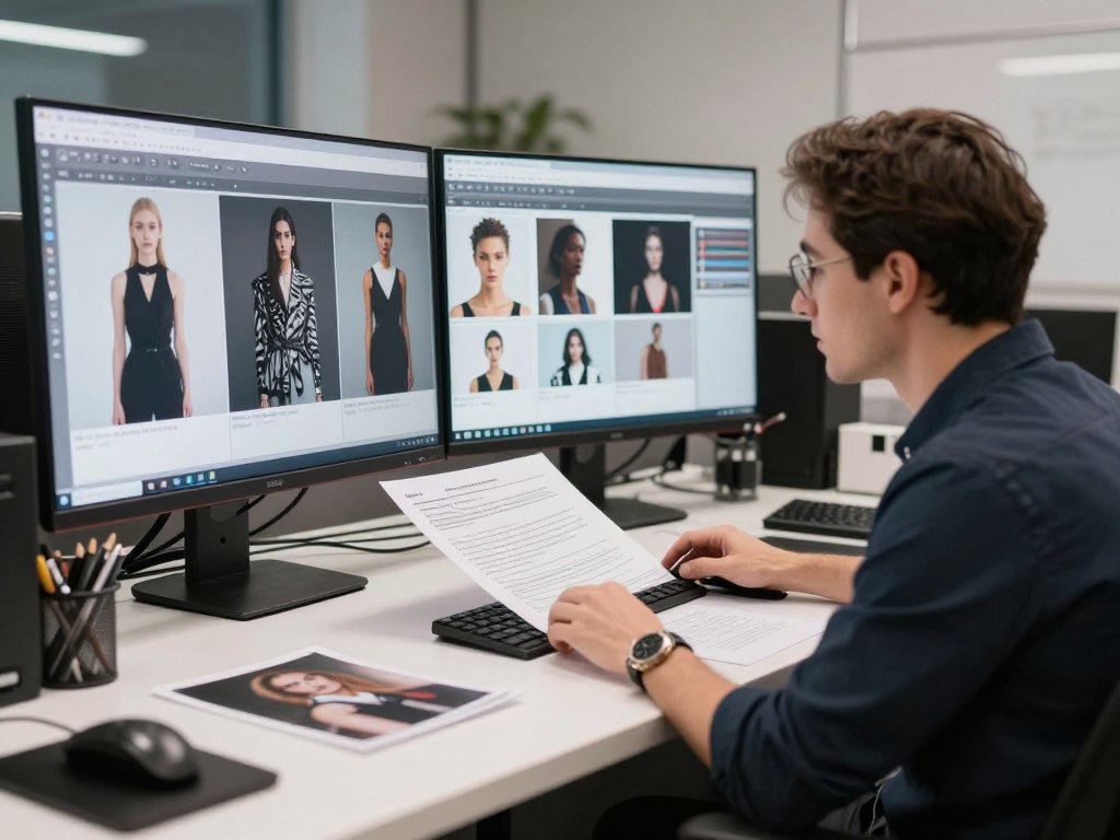 creative ai curation process showing quality control