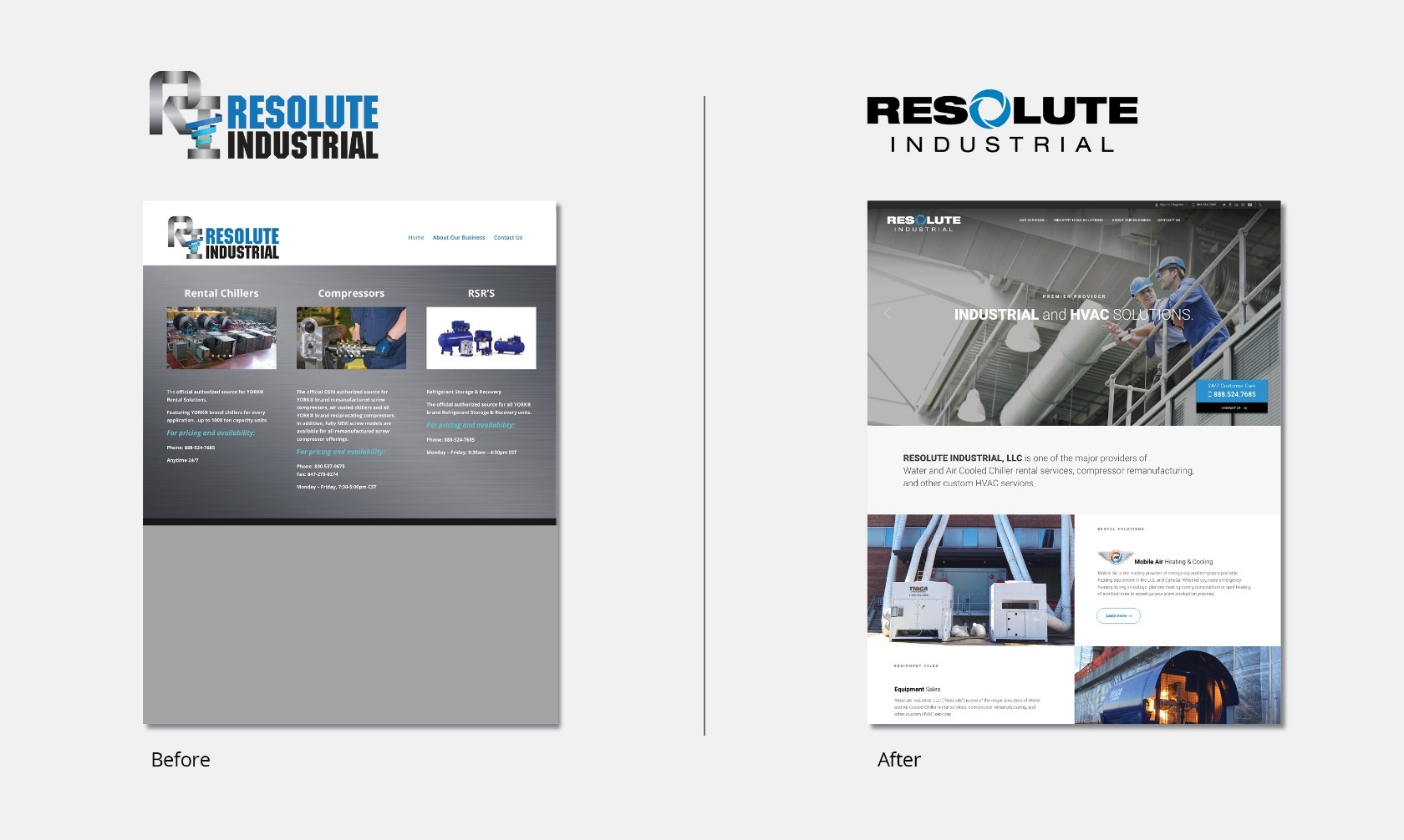 Resolute Industrial rebrand