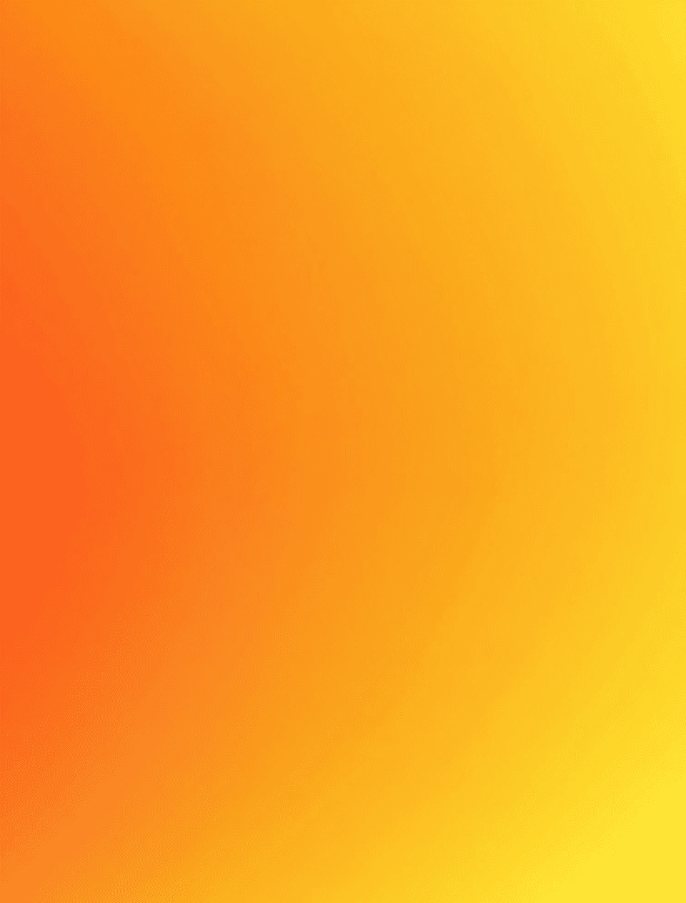 Orange Gradient Background 