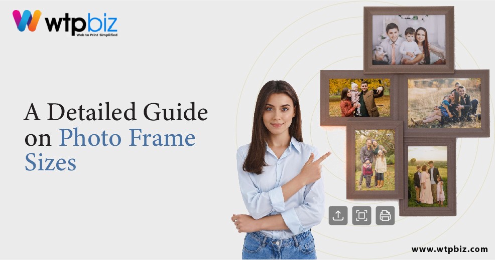 Photo frame size guide