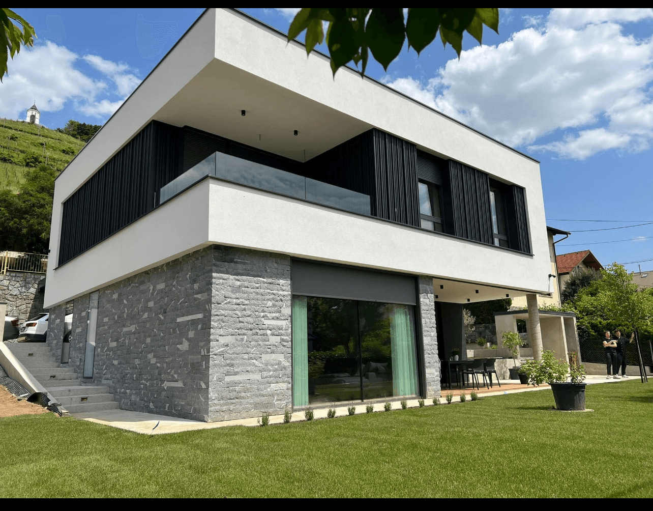 3D rendering of a proposed commercial complex