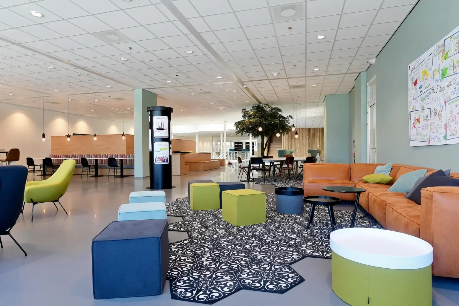 Nieuwe kantoorinrichting Bavinckhouse door Perla