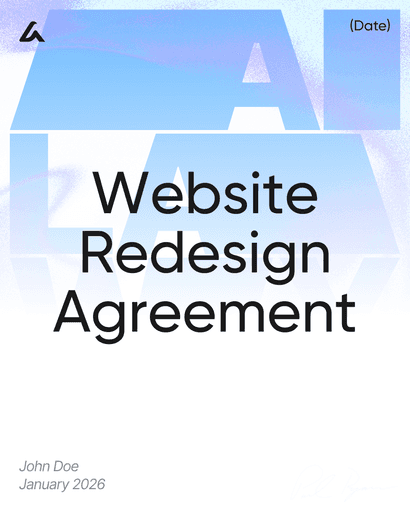 Website Redesign Agreement