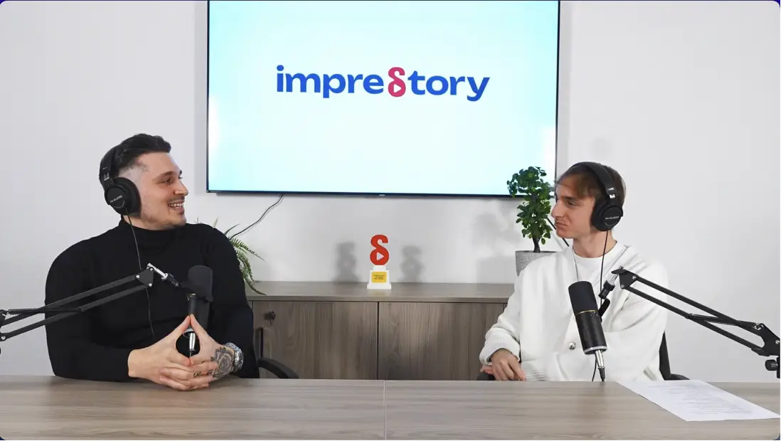 Joseph Greco in una intervista su Story Time che parla di Marketing e Web Design