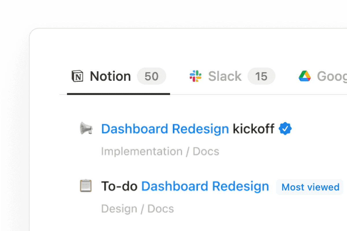 Notion docs