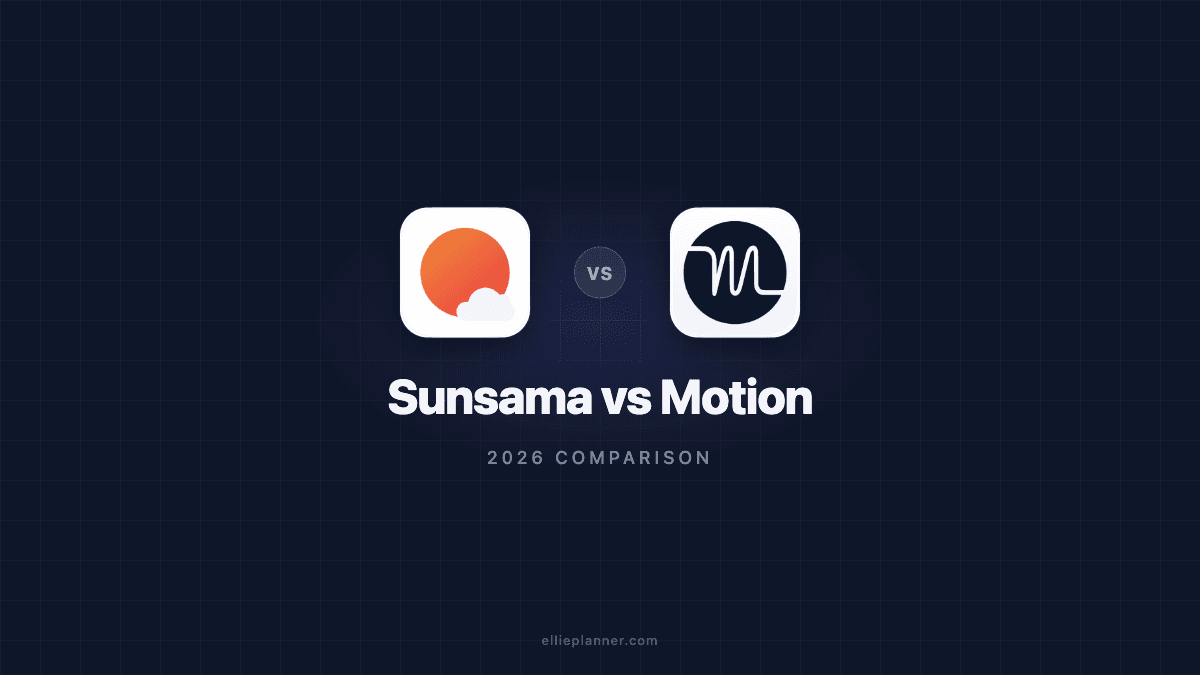 Sunsama vs Motion comparison