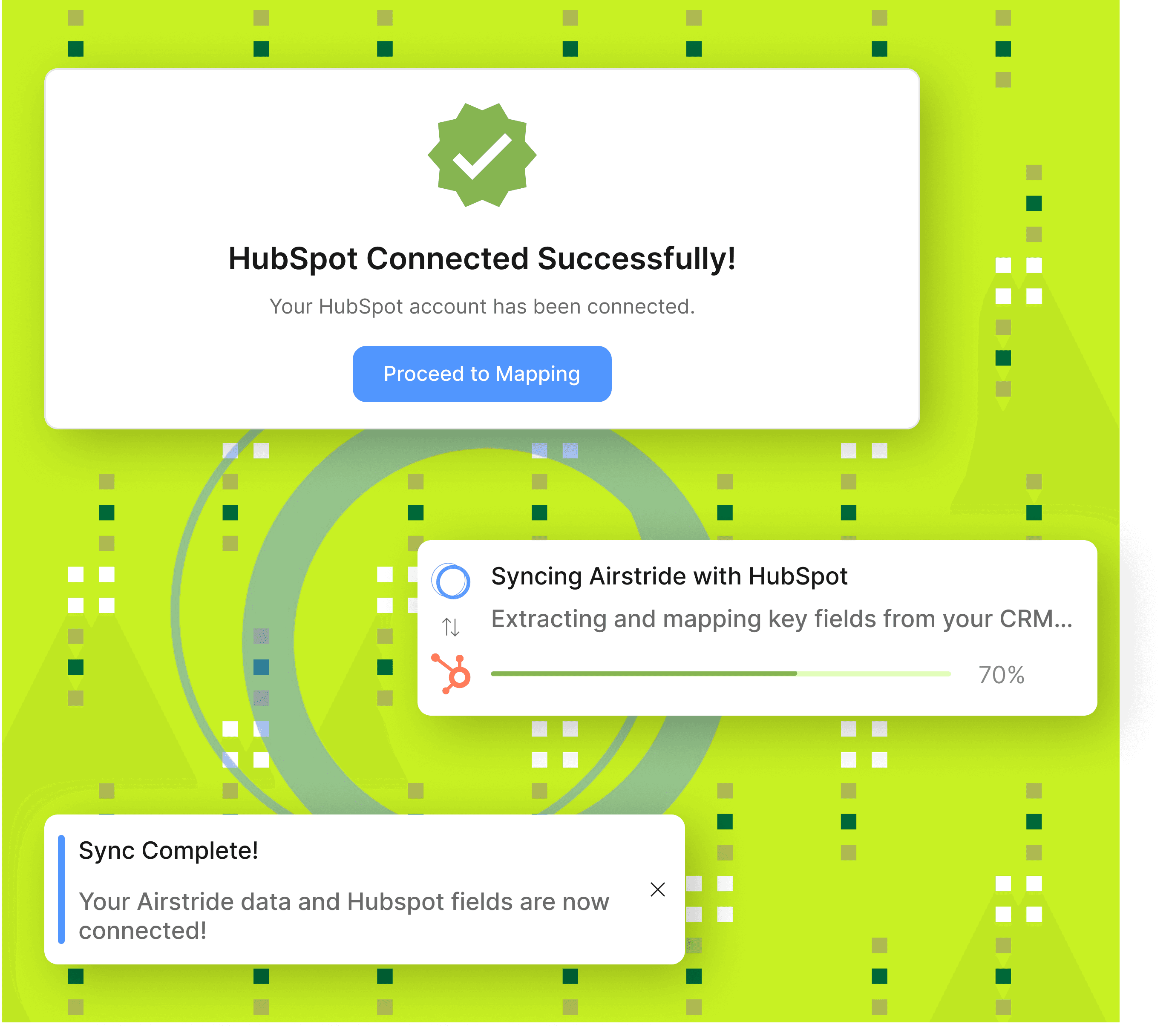 Airstride App Center Integration.
