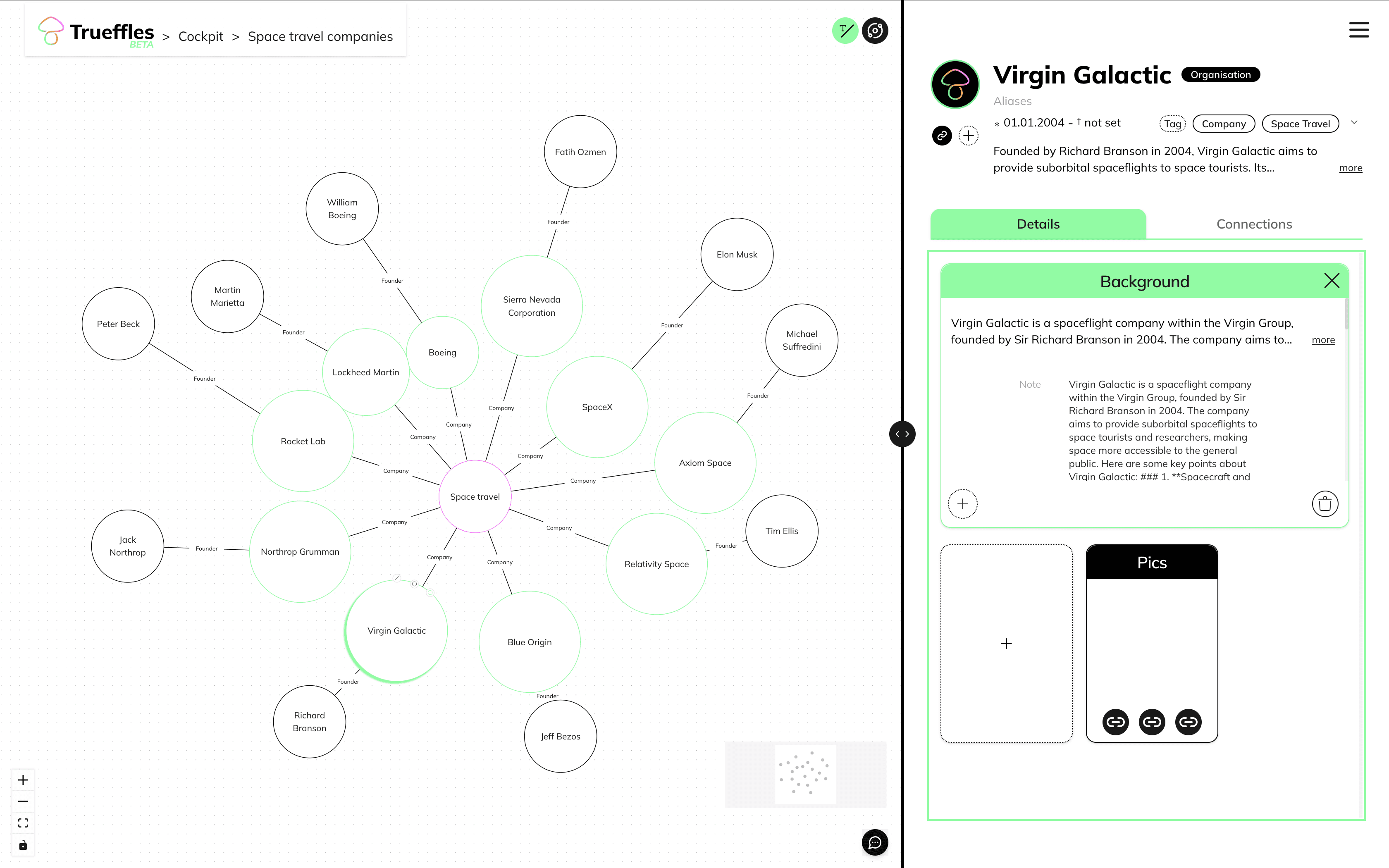 Screenshot Trueffles Space