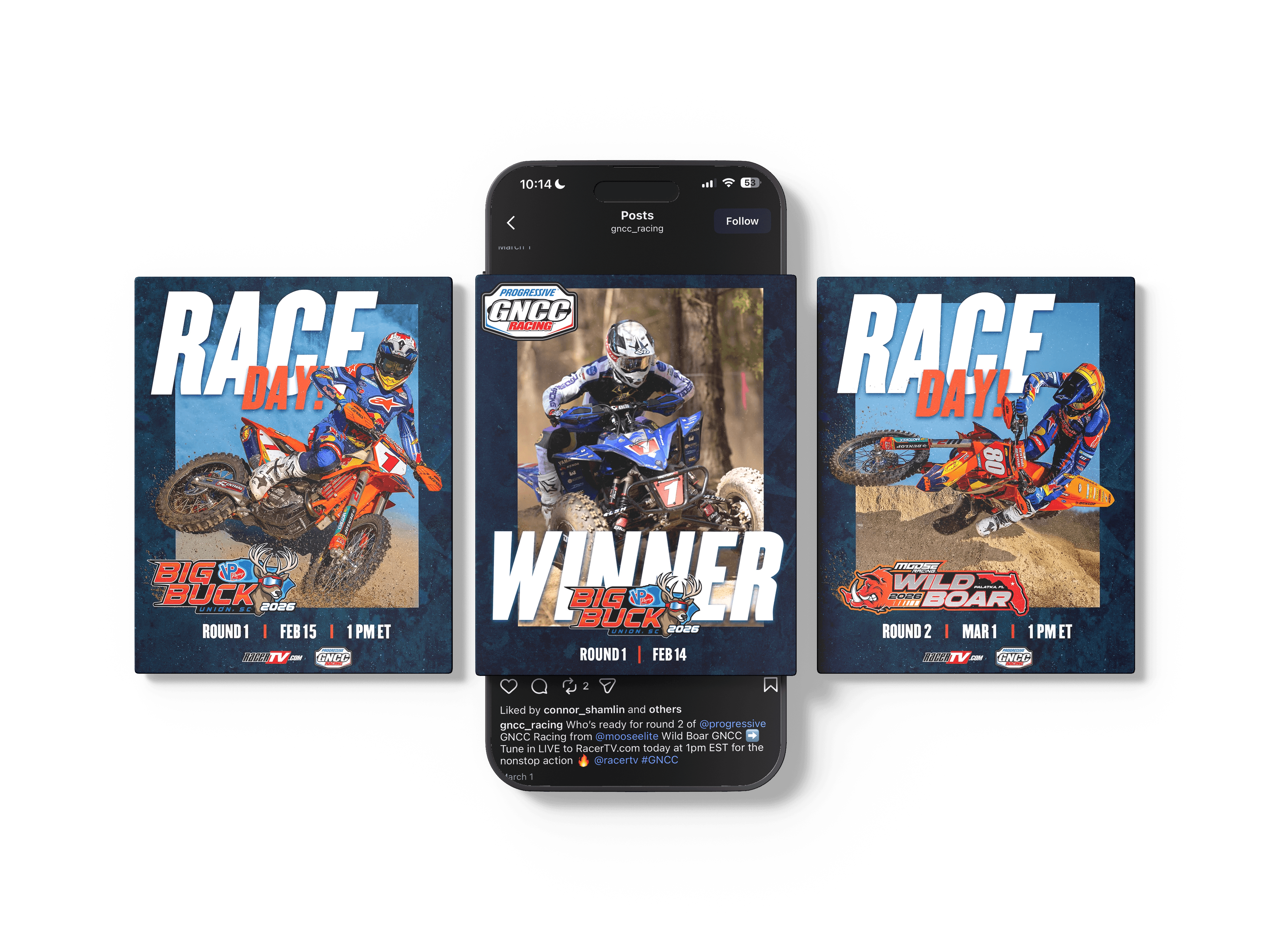 A bright workspace featuring a computer with colorful graphics, sticky notes, and decor on the walls.