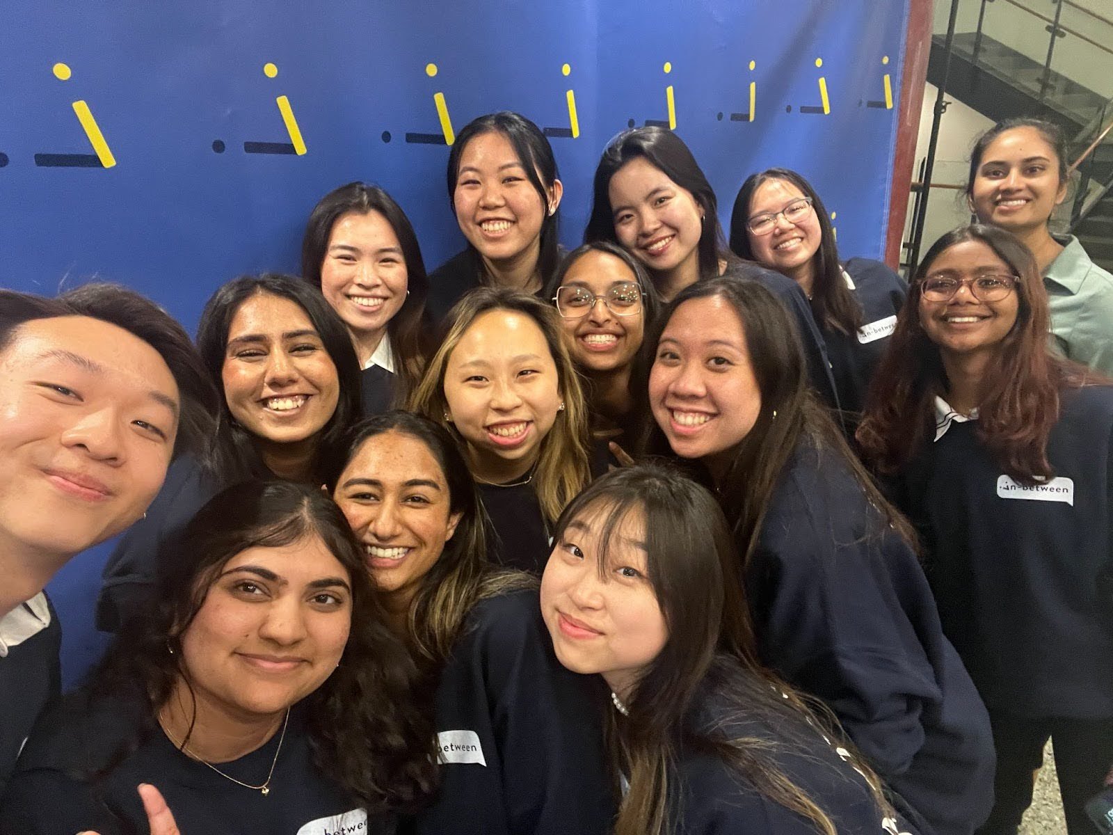 A group photo fo the student conference