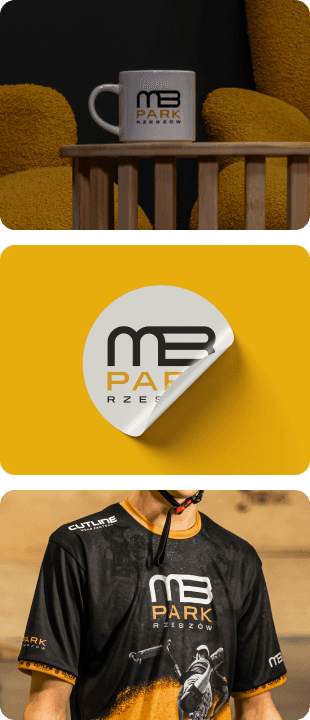 Branding dla MB Park Rzeszów – plansza 3 prezentacji (wersja mobilna)