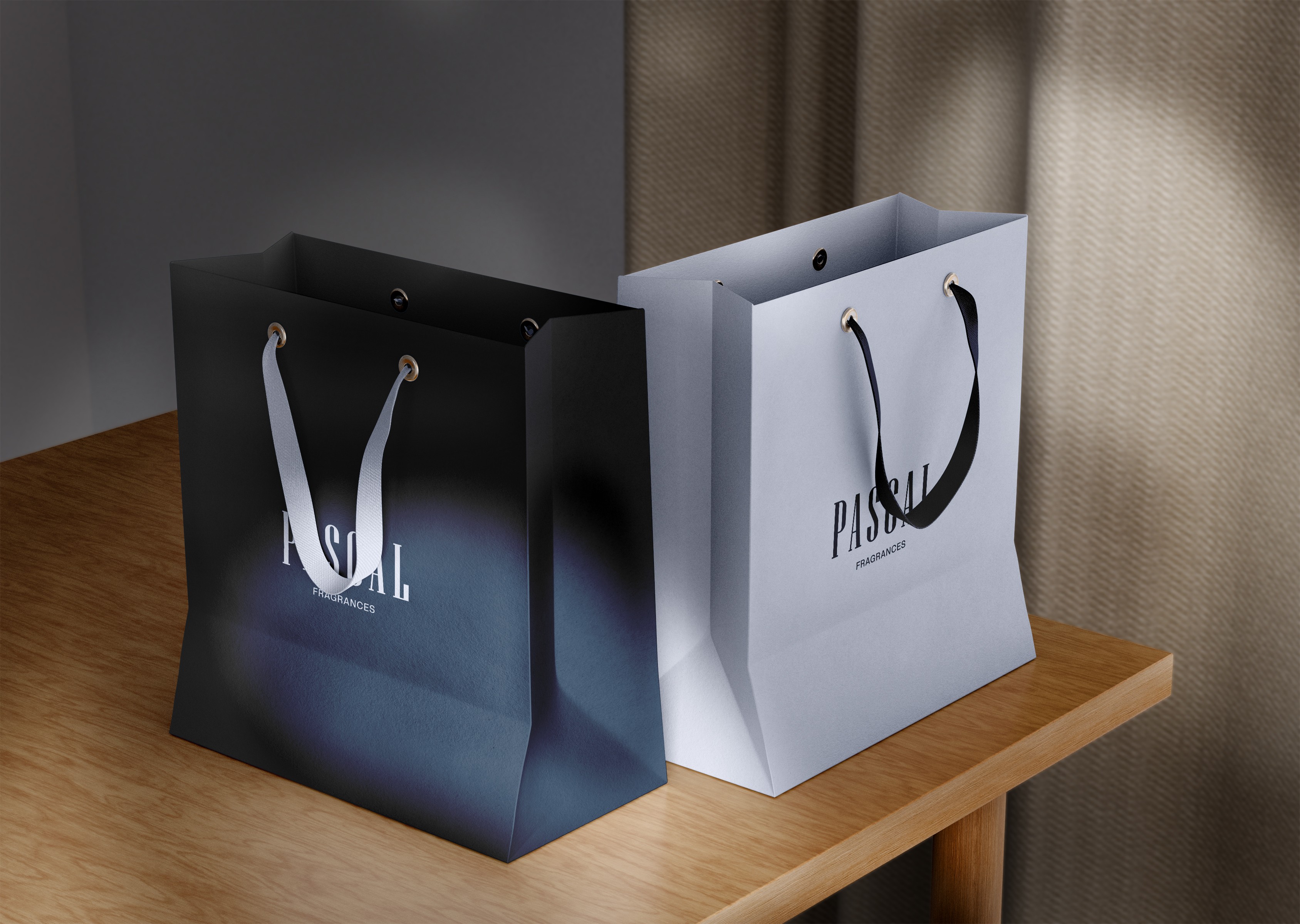 Pascal Cosmtic Company Gift Bags