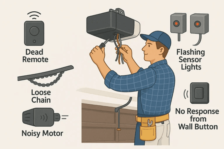 Garage Door Opener Not Working? 10 Common Fixes | CHINA-DEVELOP