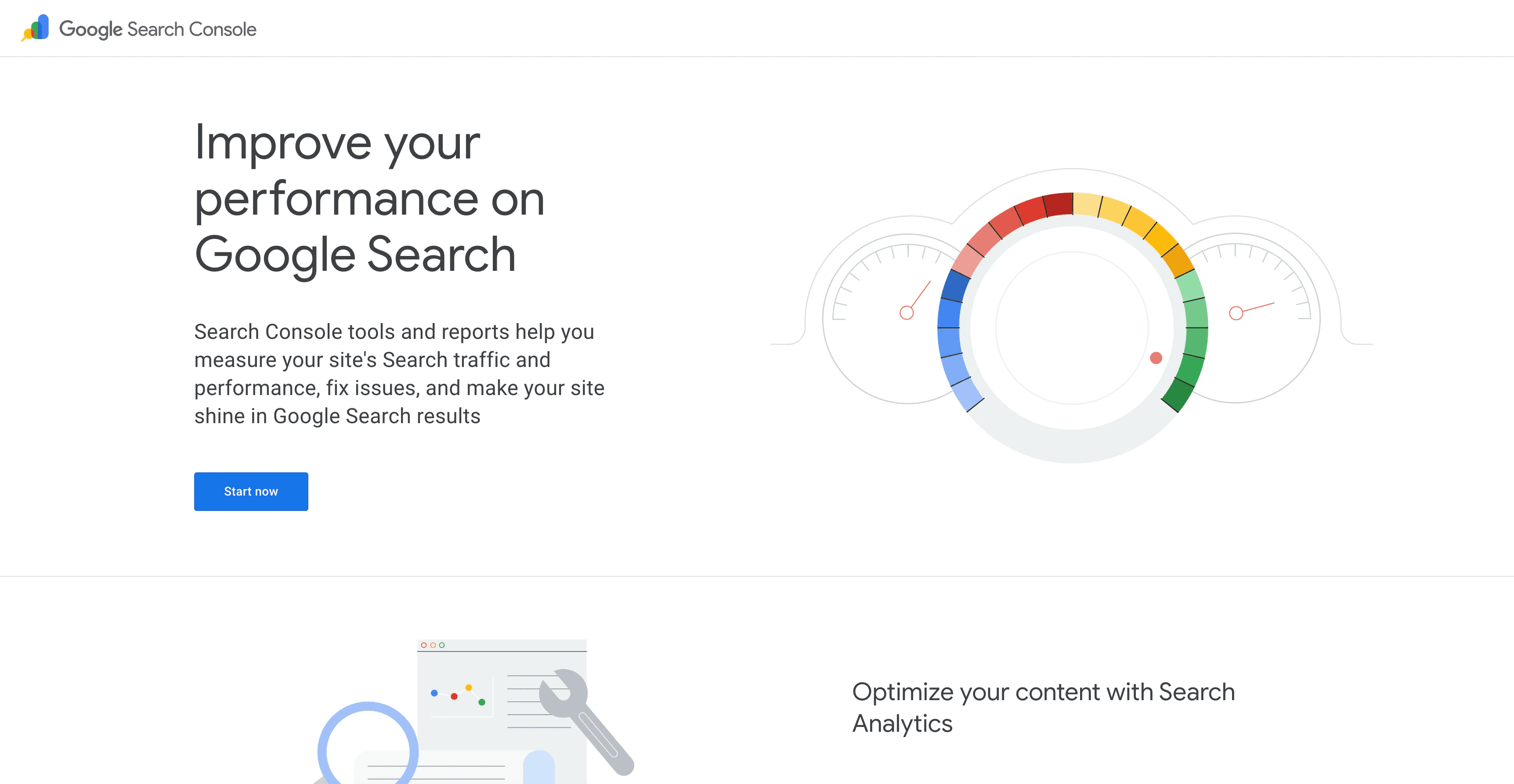 The improvement of a business by using Google Search Console