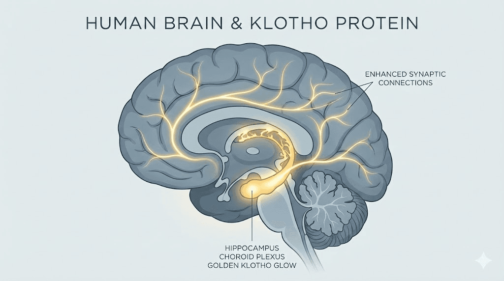 Klotho protein expression in the brain hippocampus and choroid plexus
