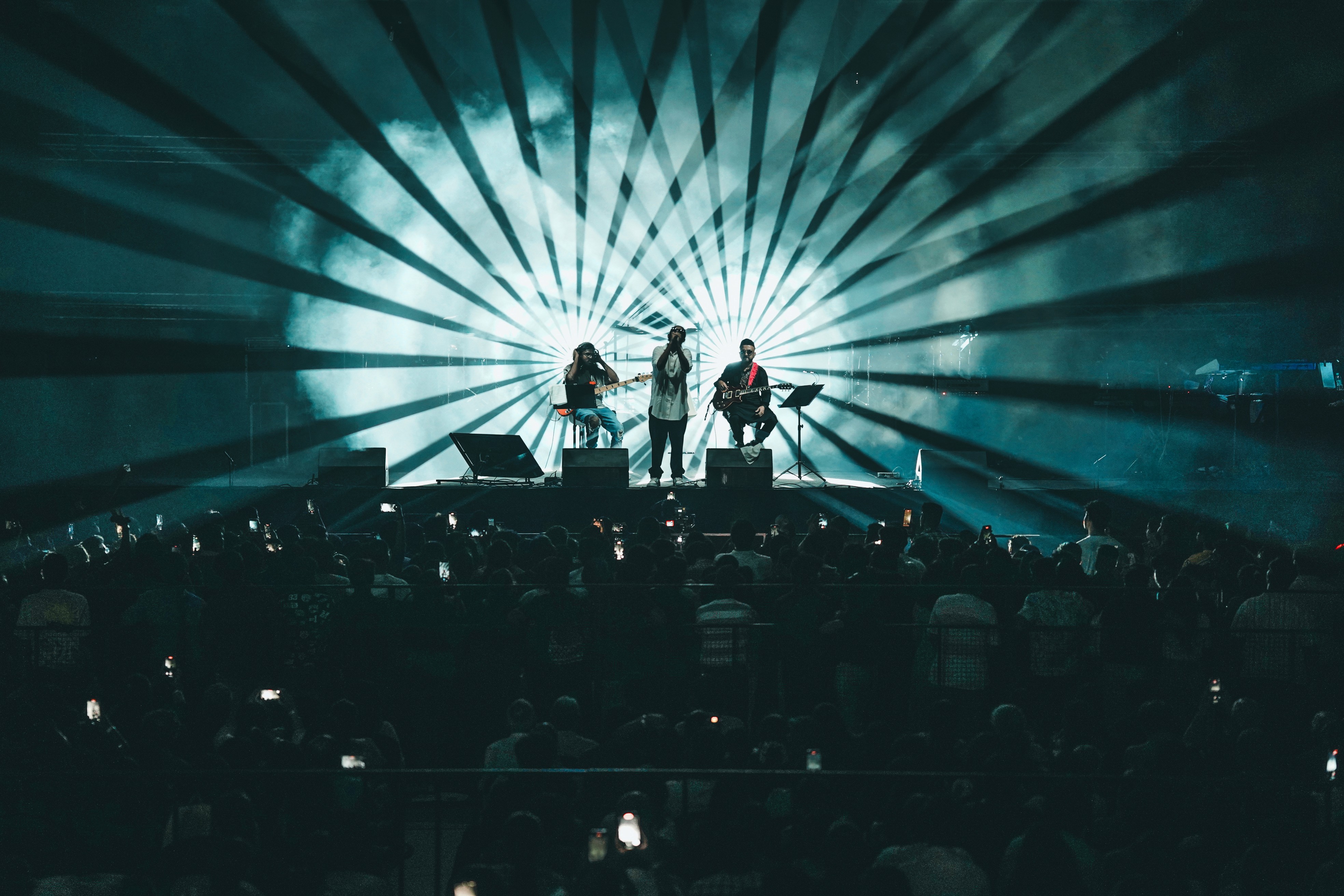 Chefs preparing gourmet dishes in the open kitchen at Hyatt Centric Hebbal Bengaluru’s vibrant dining space