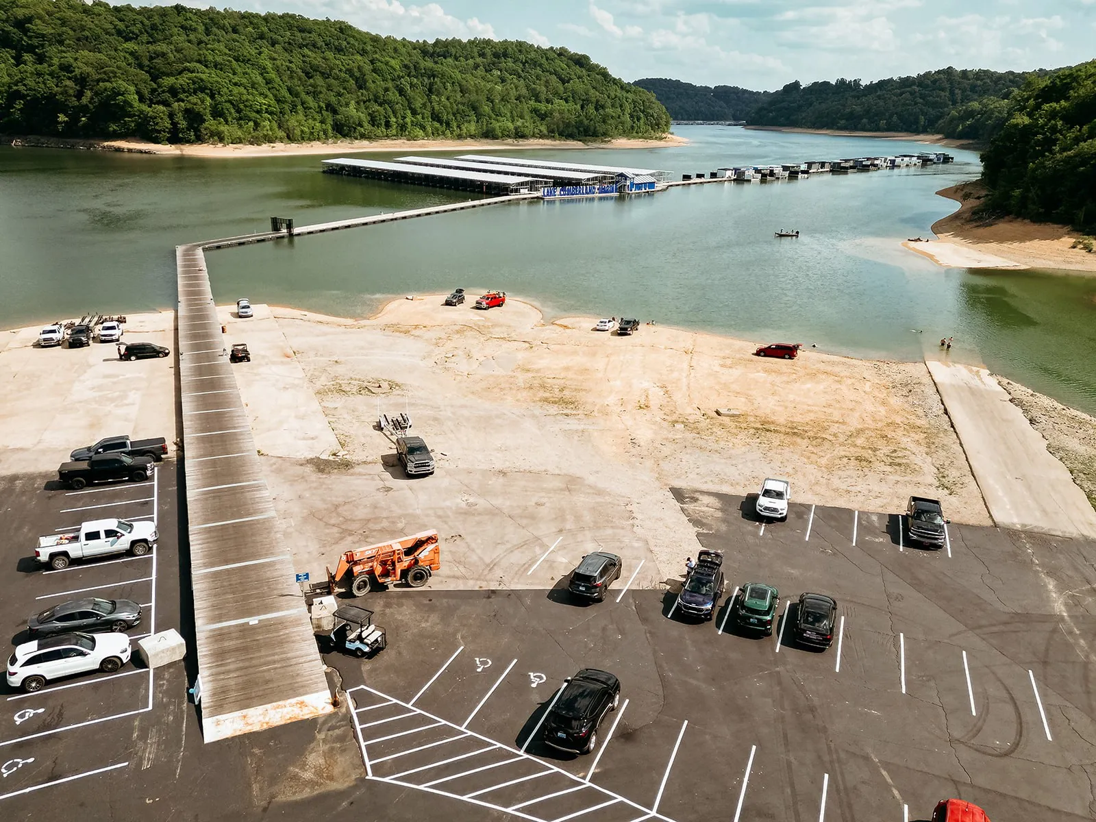 Private dock for your boats, jetskis and more