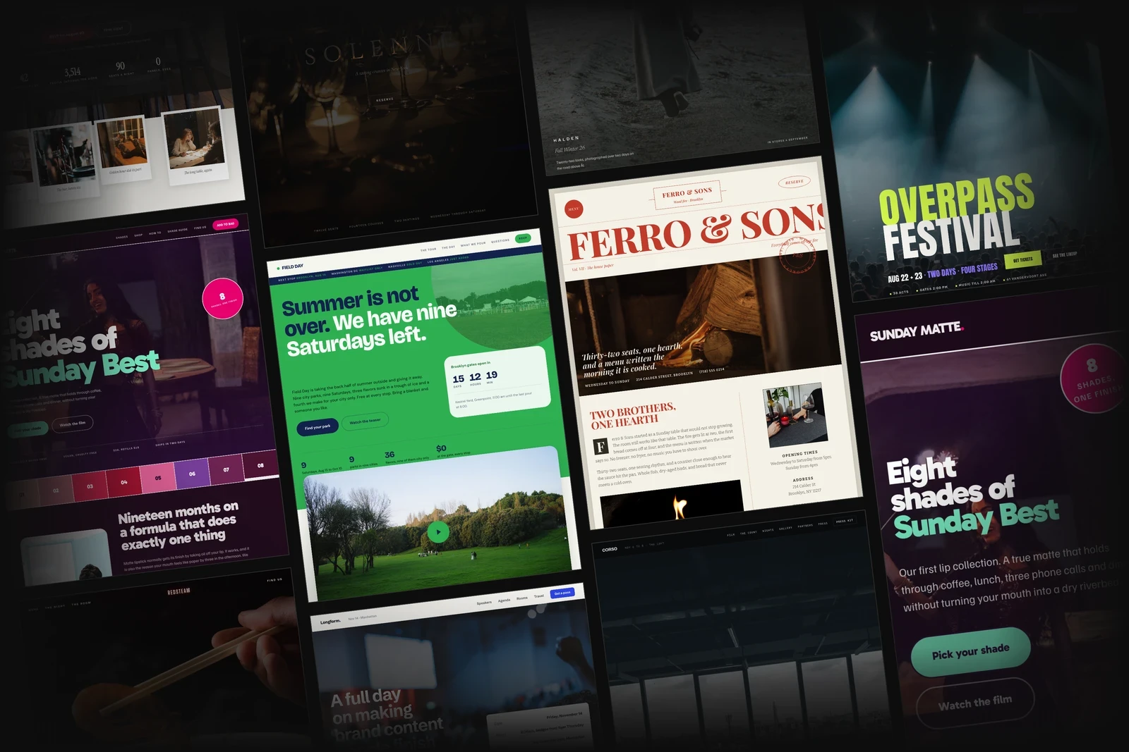 Landing Page Design for Brand Launches