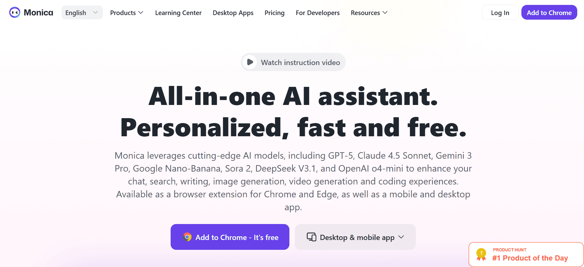 monica -  Eightify AI YouTube Summarizer