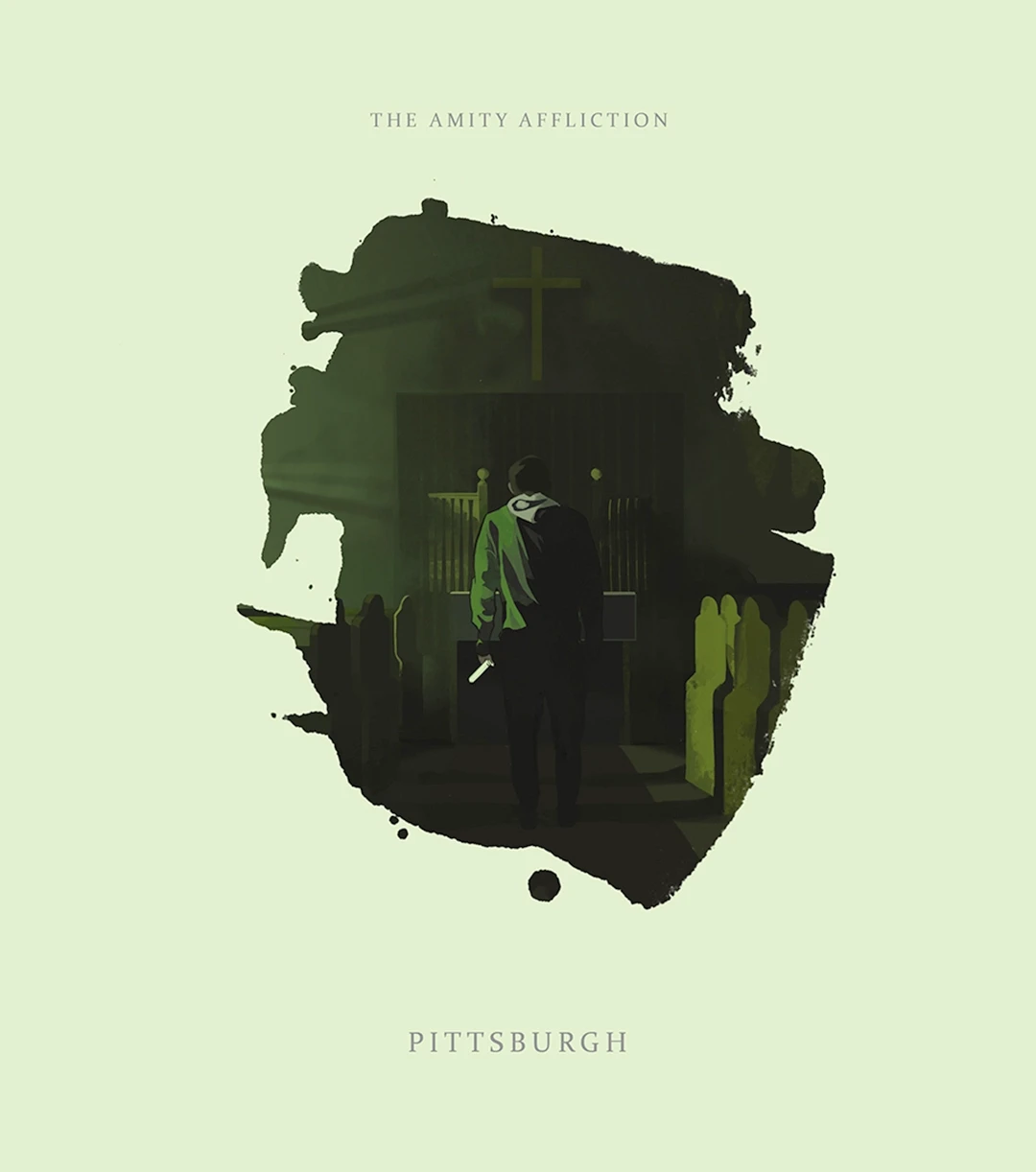 Waterpatches series by Paddybirddesign artwork inspired by Amity Affliction