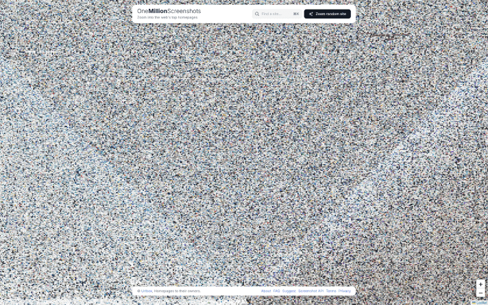 One Million Screenshots